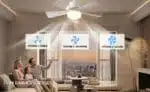 Ventilateur Pour Plafond Avec Lumière Silencieux