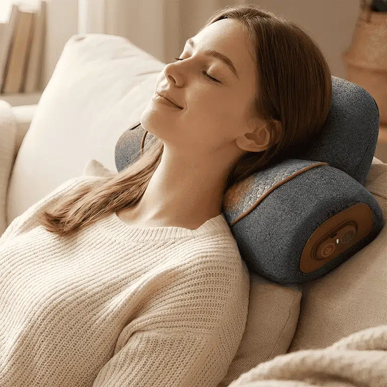 Masseur Cervical Chauffant - Coussin Cervical Massant