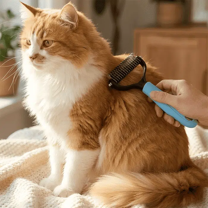 Brosse Pour Chat Et Chien Poils Longs - Peigne Anti-Poils