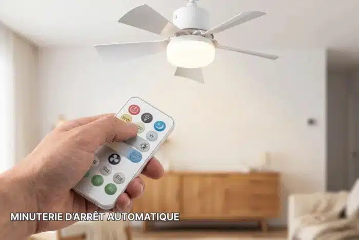 Ventilateur Pour Plafond Avec Lumière Silencieux