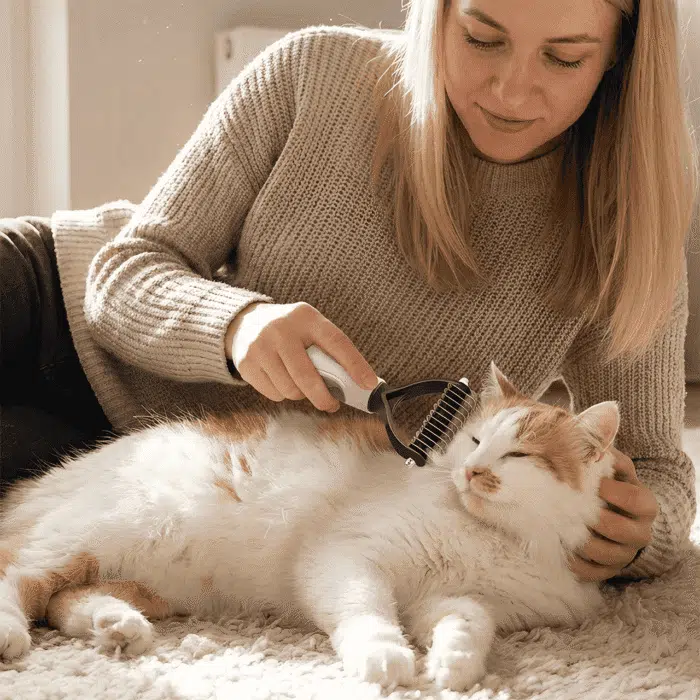 Brosse Pour Chat Et Chien Poils Longs - Peigne Anti-Poils