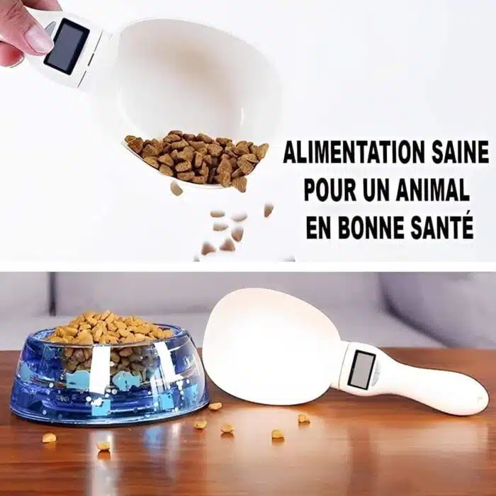 Pelle Alimentaire Numérique Pour Animaux Domestiques (chien et chat)