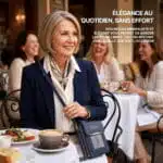 Sac Bandoulière Femme Pour Téléphone Porte-Cartes Avec Pochette Tactile