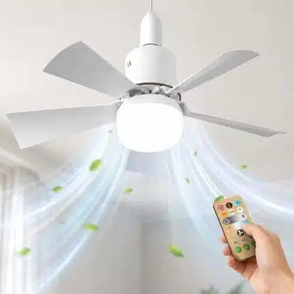 Ventilateur Pour Plafond Avec Lumière Silencieux