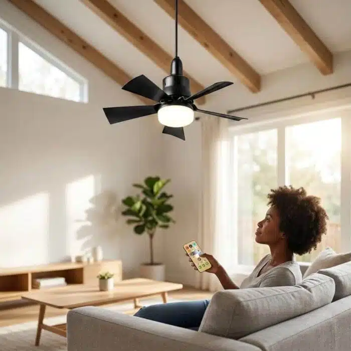 Ventilateur Pour Plafond Avec Lumière Silencieux