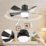 Ventilateur Pour Plafond Avec Lumière Silencieux