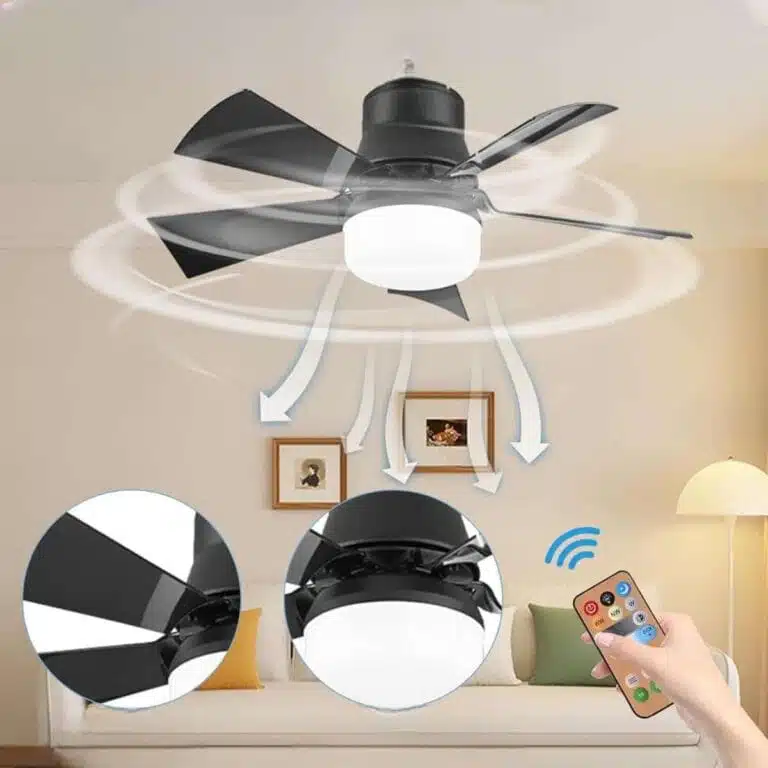 Ventilateur Pour Plafond Avec Lumière Silencieux