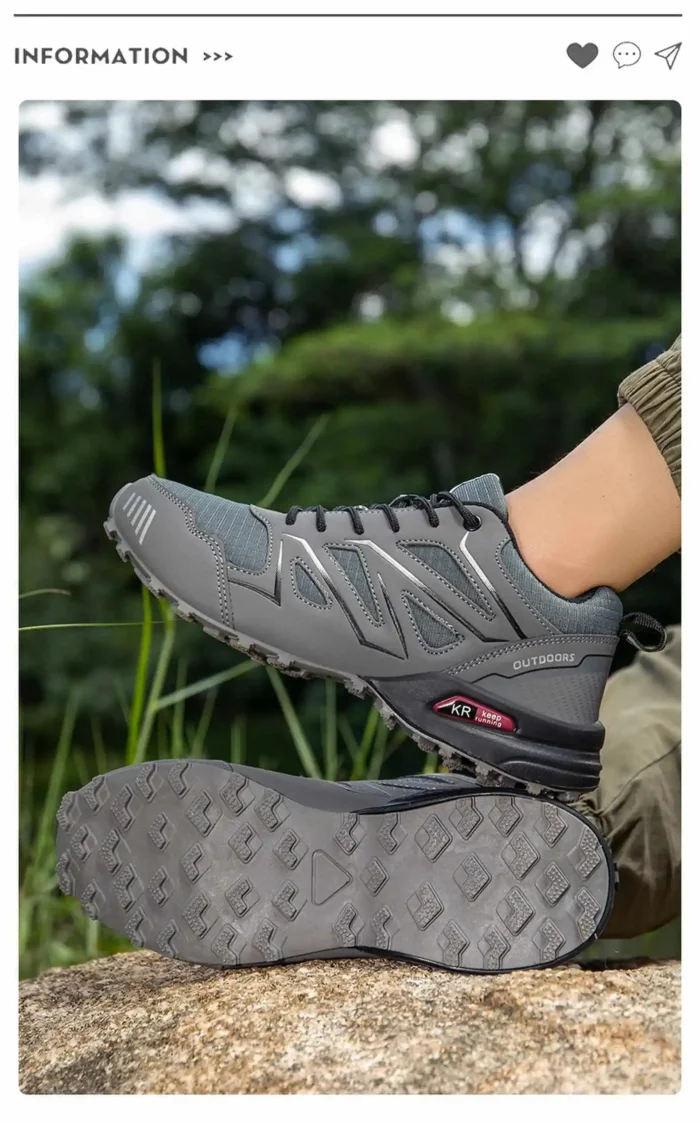 Chaussures de randonnée imperméables pour hommes | baskets de trekking