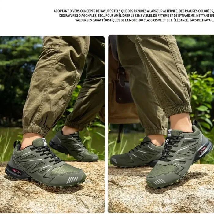 Chaussures de randonnée imperméables pour hommes | baskets de trekking