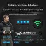 Lampes frontale à LED COB à induction, rechargeables TYPE-C